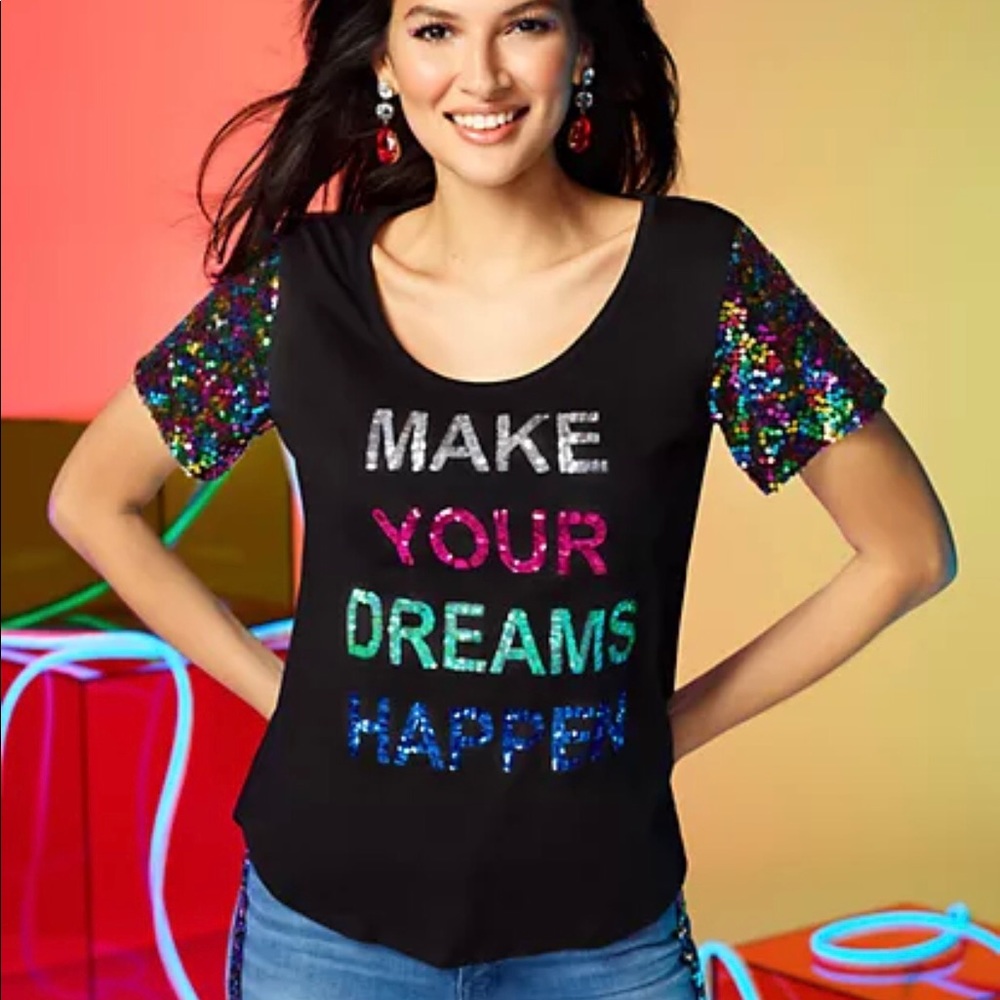 Sequin Dreams Graphic Tee